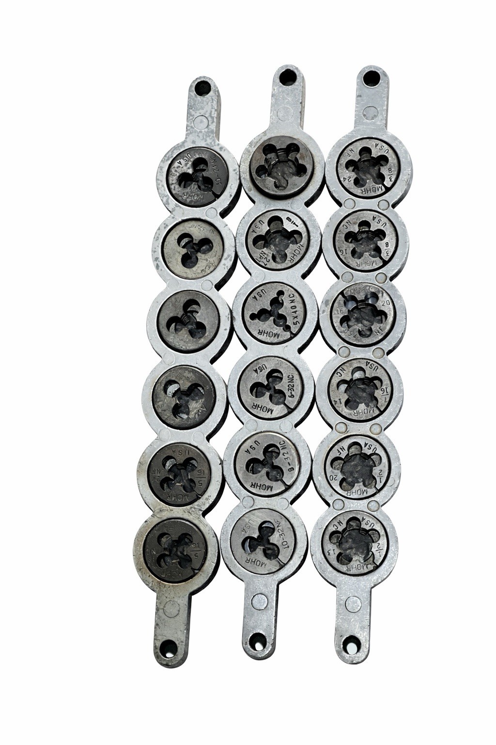 16pc Threading Die Set SAE Metric Assorted Sizes Thread Repair Chaser USA
