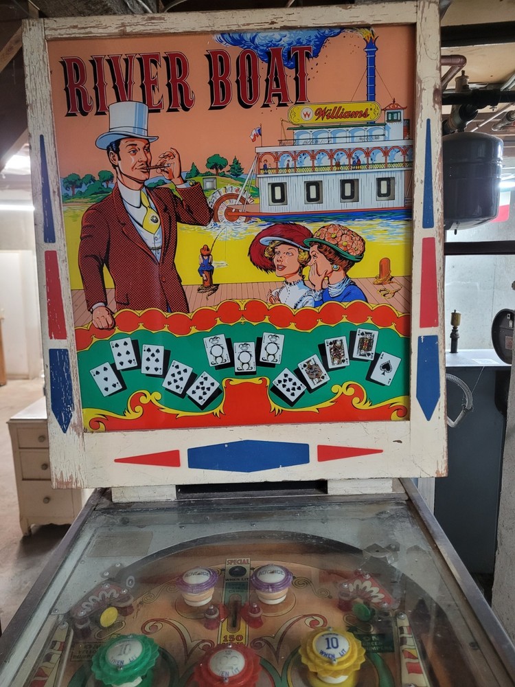 River Boat Williams 1964 Pinball Machine