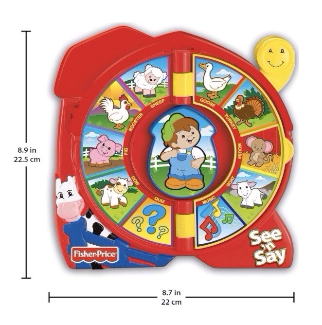 Fisher-Price Little People Toddler Toy See ‘n Say Farmer Says