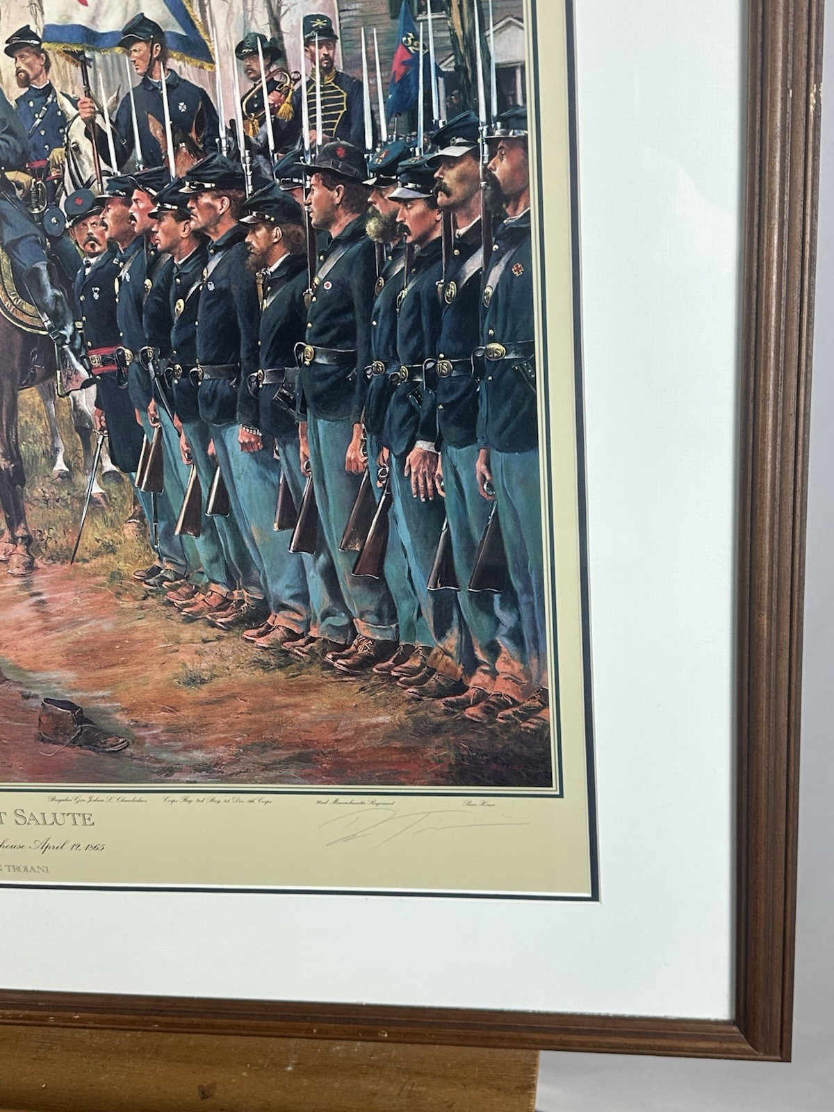 The Last Salute Don Troiani Limited Edition Civil War Framed Print Appomattox