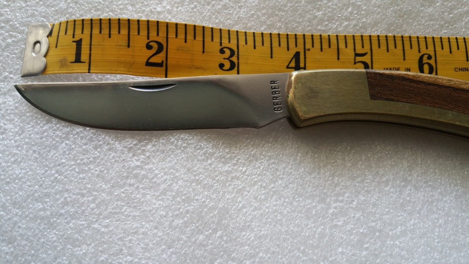 Gerber Sportsman II 2 Pocket Knife Folding Lockback Hunter Vintage + Sheath 80's