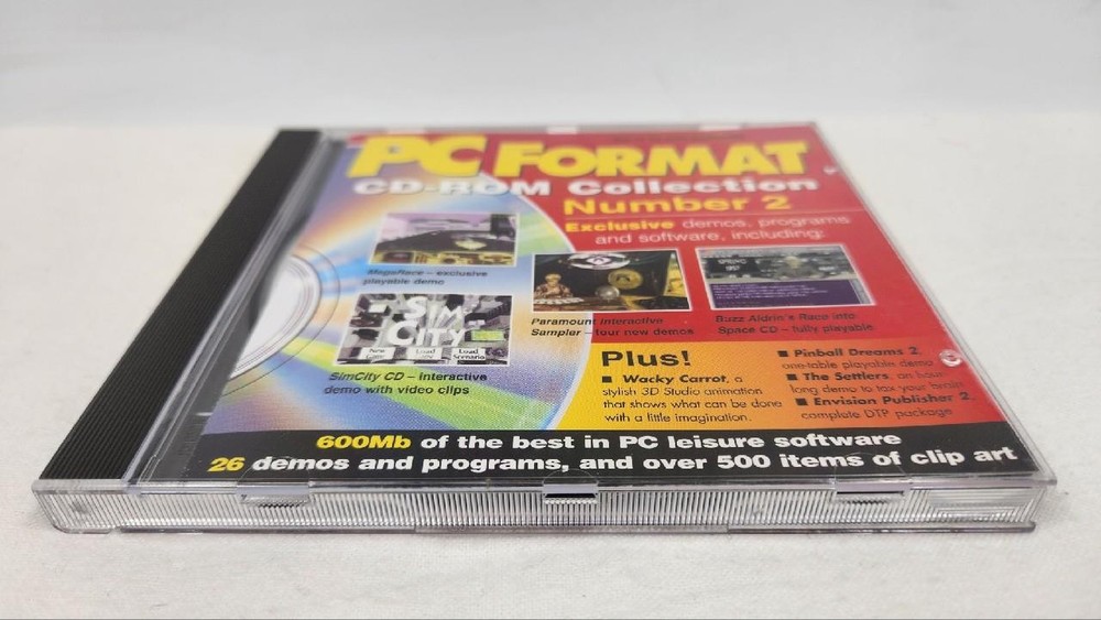 PC Format June 1994 Number 2 Future Publishing CD-ROM Collection