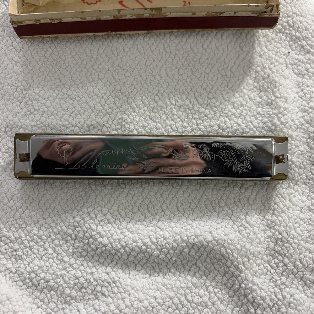 VTG Blessings Harmonica in Original Box