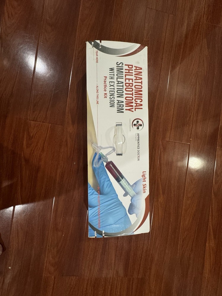 Apprentice Doctor Phlebotomy Practice Kit - Practice IV, Venipuncture, etc