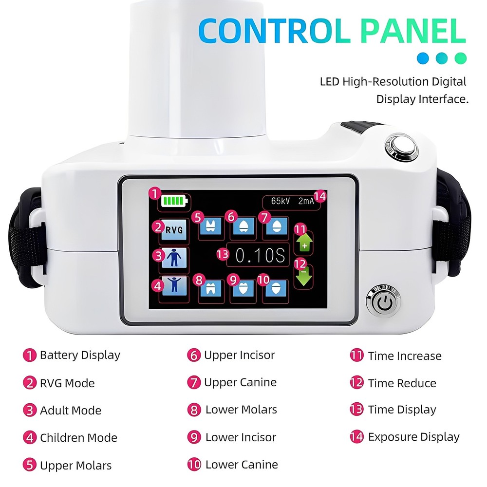 Dental X Mobile Rays Digital Machine Rayos Without Shield RX