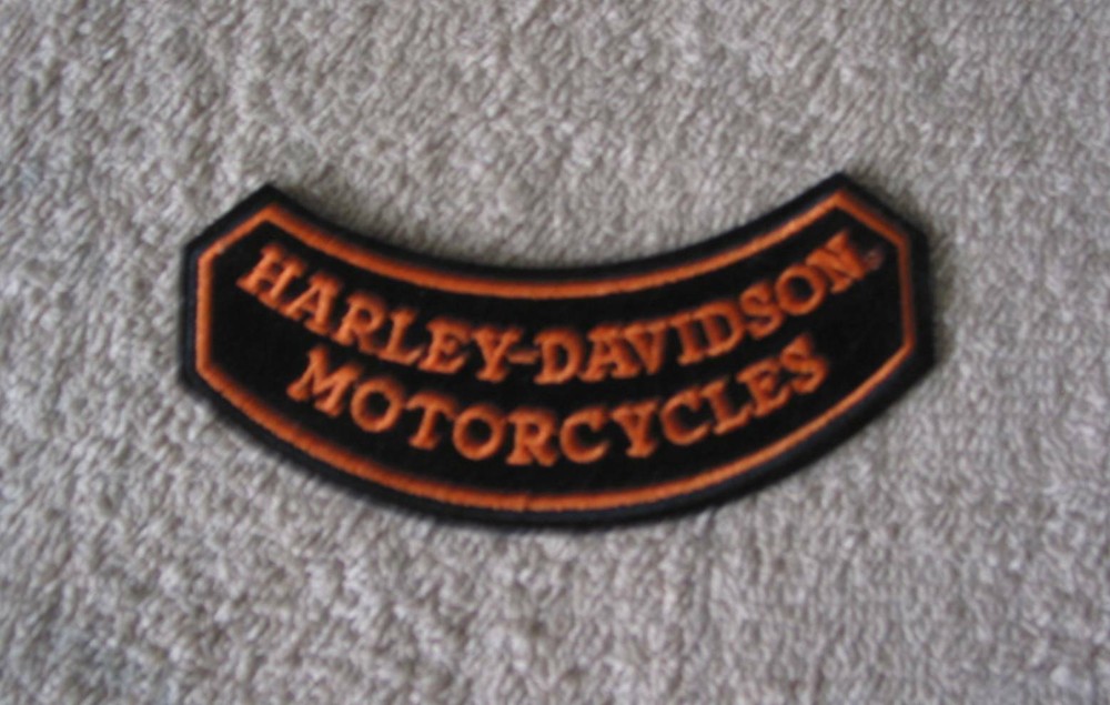 Harley Davidson Rocker Patch / Emblem