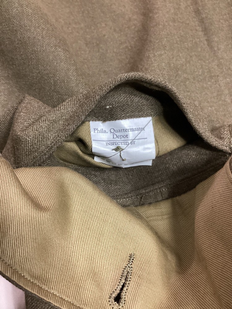 WW2 Uniform Jacket Rank, Ribbons & Patch 38 EXL