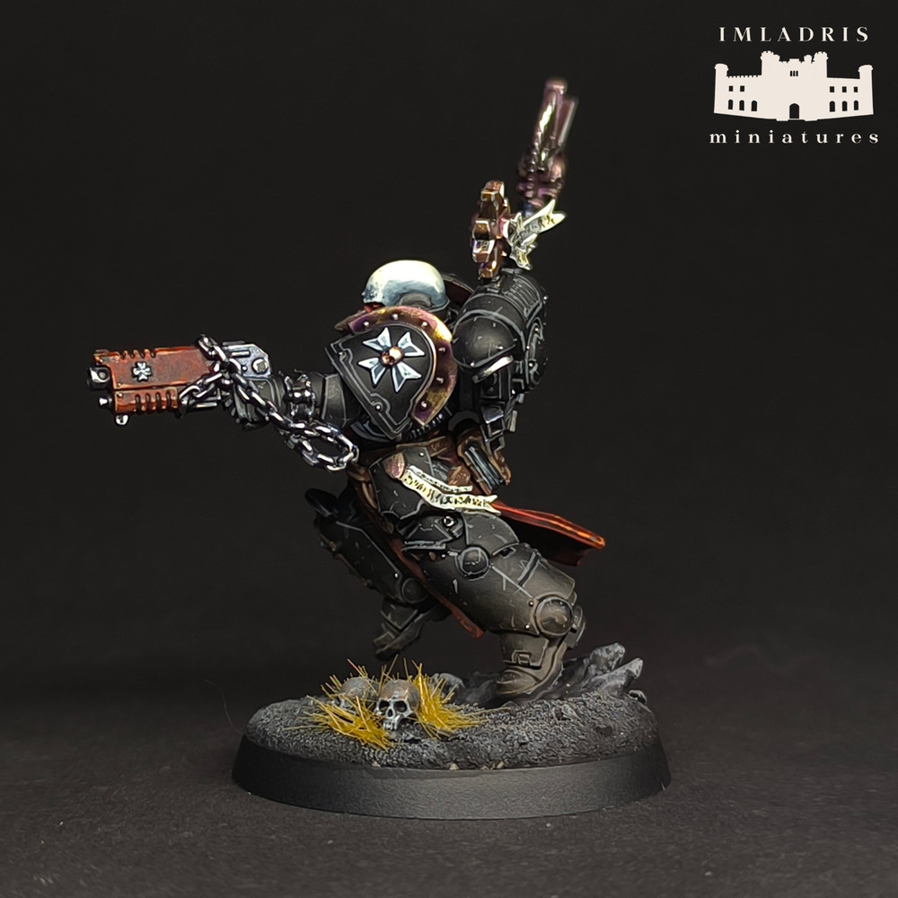 Execrator with bolt pistol | Black Templars | Warhammer 40k | painted