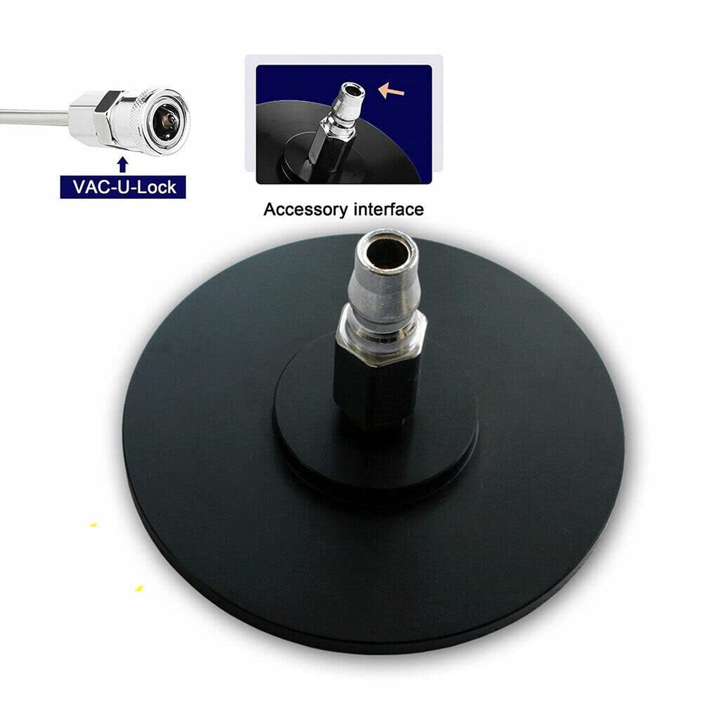 Suction Cup Adapter For Machine Vaculock With Quick Air Connector Device Attachm