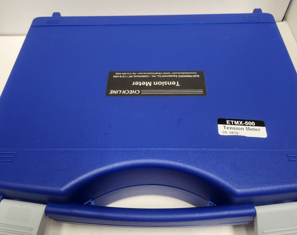 Check-Line Hand-Held Tension Meter - Model ETMX-500