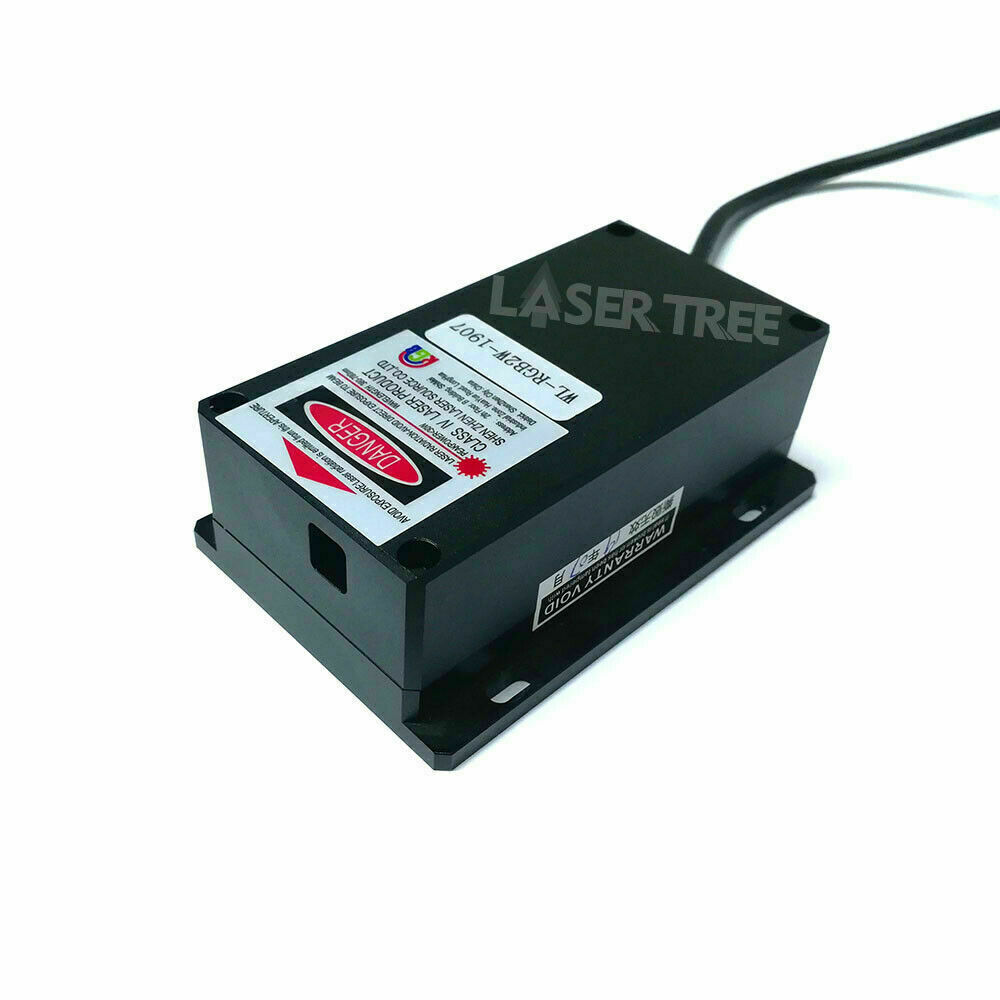 2W RGBW Space Coupled Laser Module with TTL/Analog Modulation