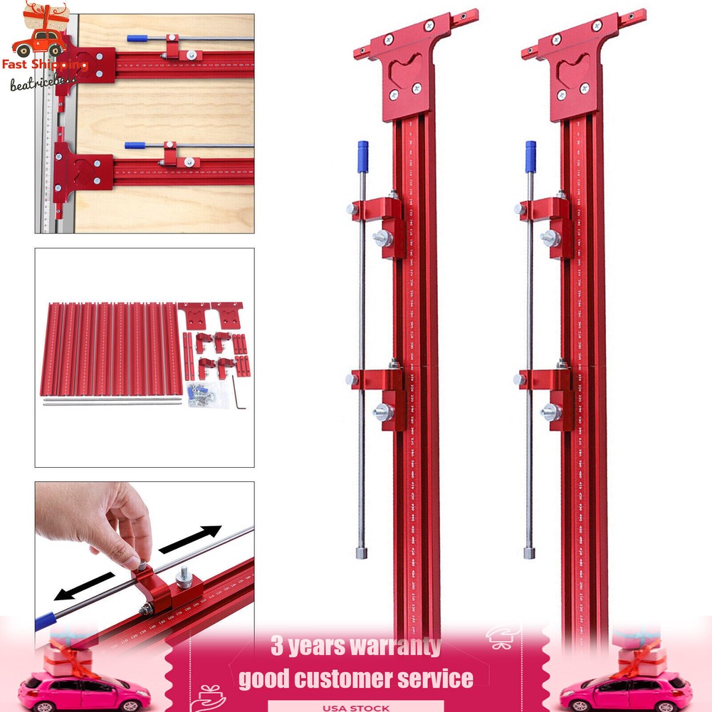 Parallel Rail Guide System Track Saw Woodworking Guide Carpentry Tool Set 120cm