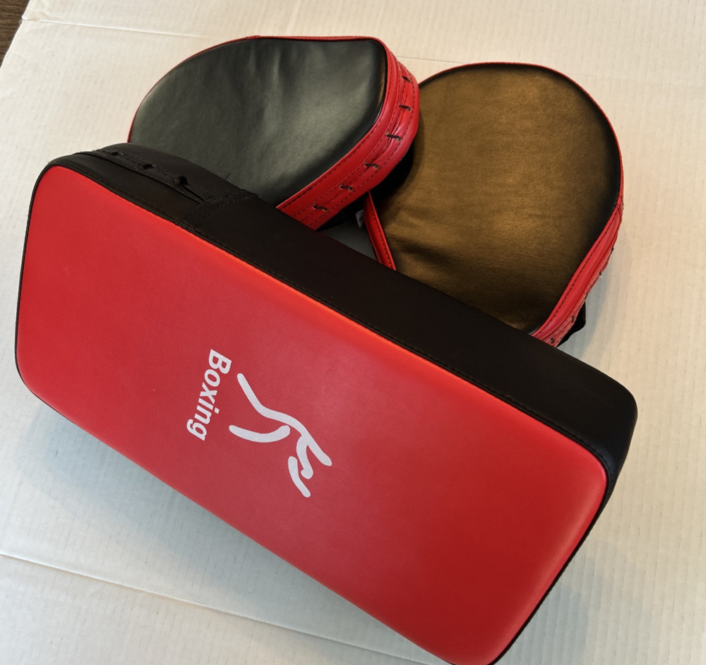 Odoland Punching Mitts Kick Pack Set, Boxing Mitts Focus