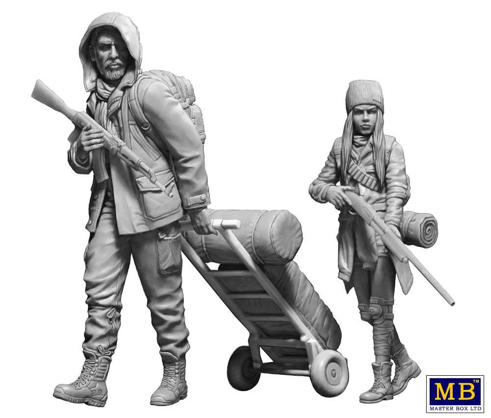 1/24 Master Box Post-Apocalyptic The last Bridge