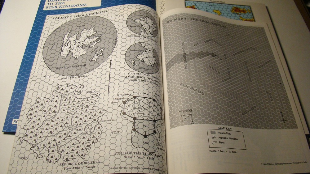 MODULE - M3 TWILIGHT CALLING *HIGH GR* DUNGEONS DRAGONS ORIGINAL 1ST PRINT RARE
