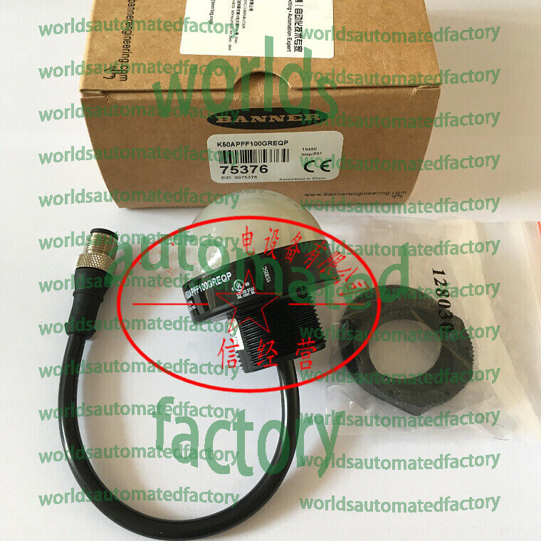 1 pcs BANNER K50APFF100GREQP Photoelectric switch