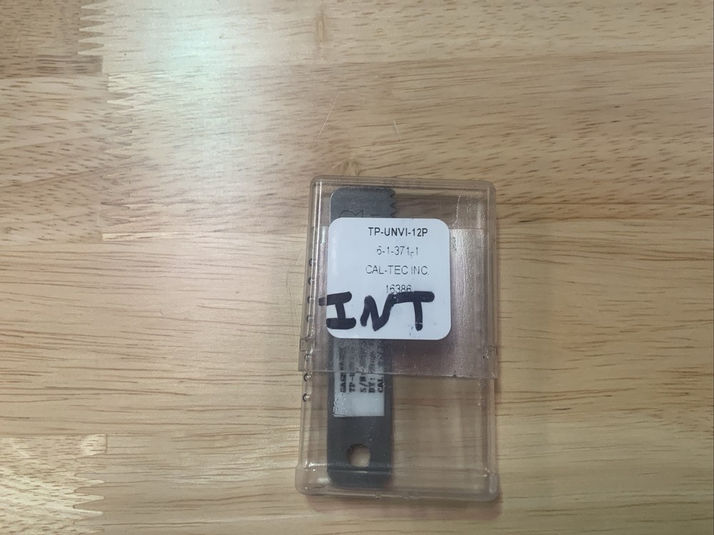 gagemaker TP-UNVI-12P - THREAD PROFILE GAGE 12 TPI INTERNAL