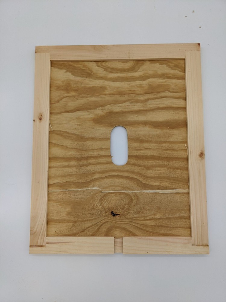 Solid Inner Cover 10 Frame Pine Langstroth Bee Hive -FREE SHIPPING