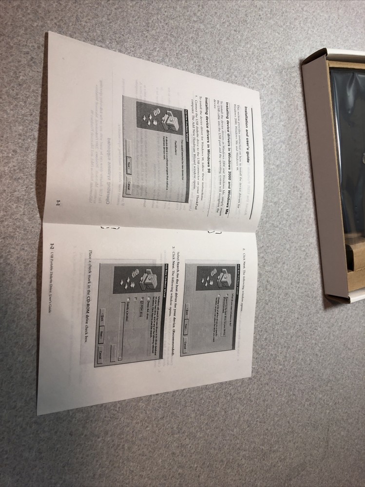 Bytecc Slim USB External Floppy Disk Drive New in open box