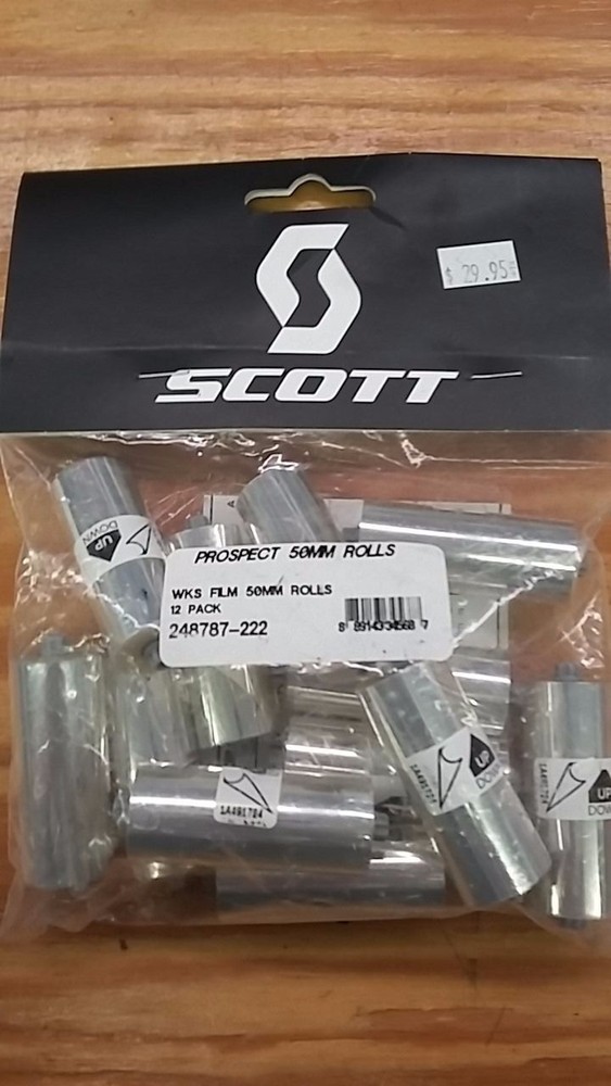 Scott - Prospect - Goggle Film Refill Replacement Pack (12 pc. pack) 50 MM