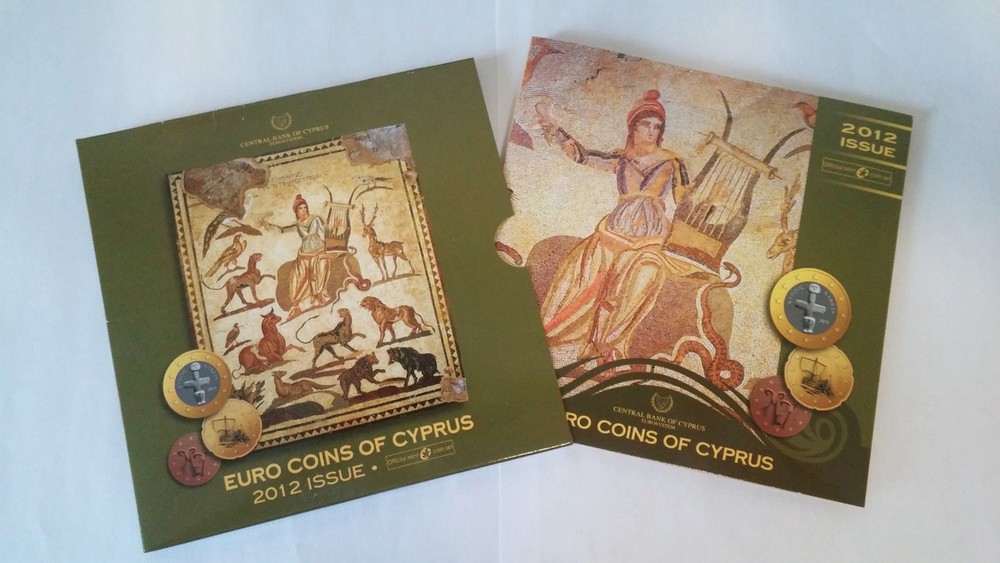 Cyprus 2012 - 5.88 Euro Set BU