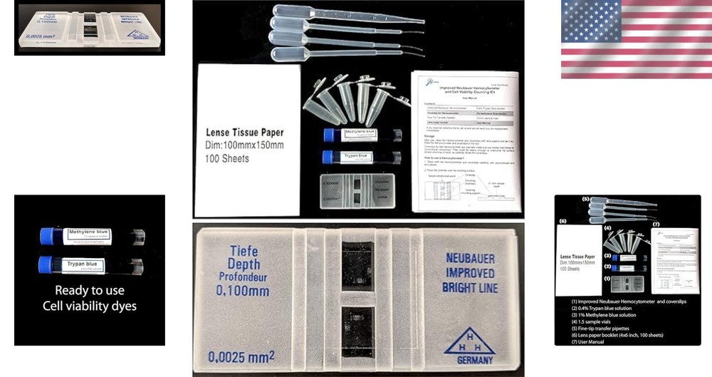 Cell Counting Kit for Blood, Cell, Yeast Count