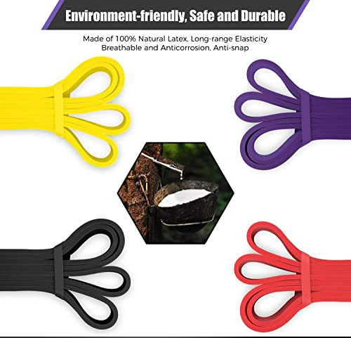 Resistance Bands for Working Out, Exercise Bands, Workout Bands, Pull Up
