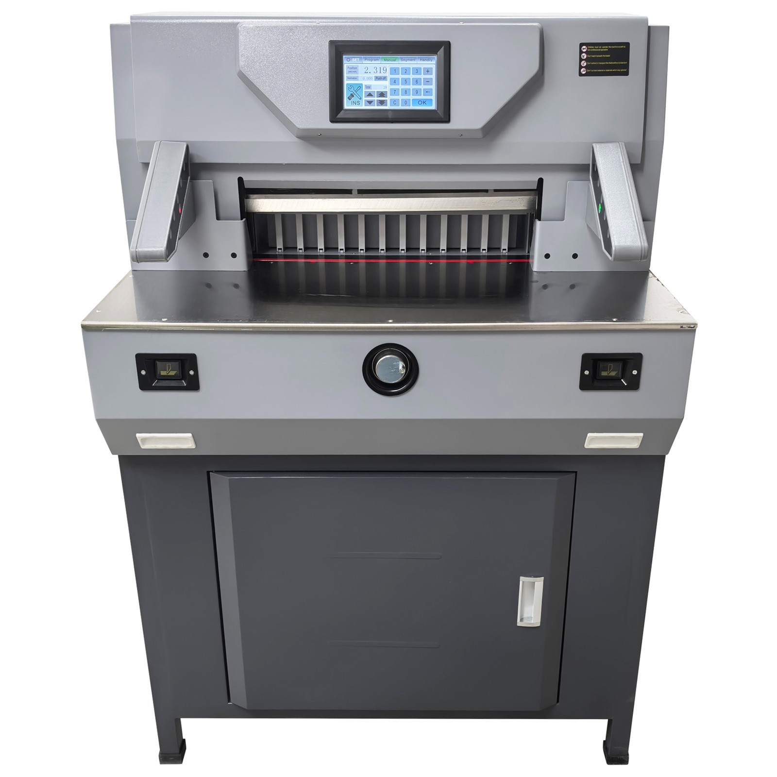 Electric Numerical Stand Paper Cutter 520V8 Paper Guillotine Cutter 110V Heavy D