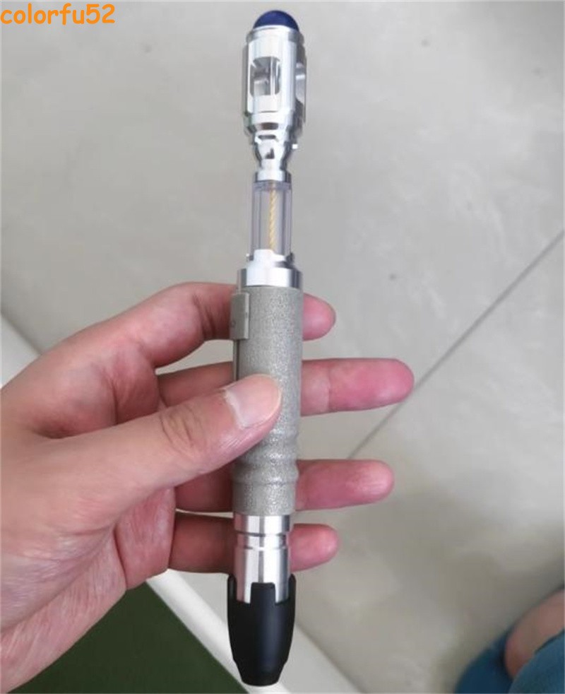 Replica Doctor Who Master 10th Metal Sonic Screwdriver Scalable LED Prop Collect