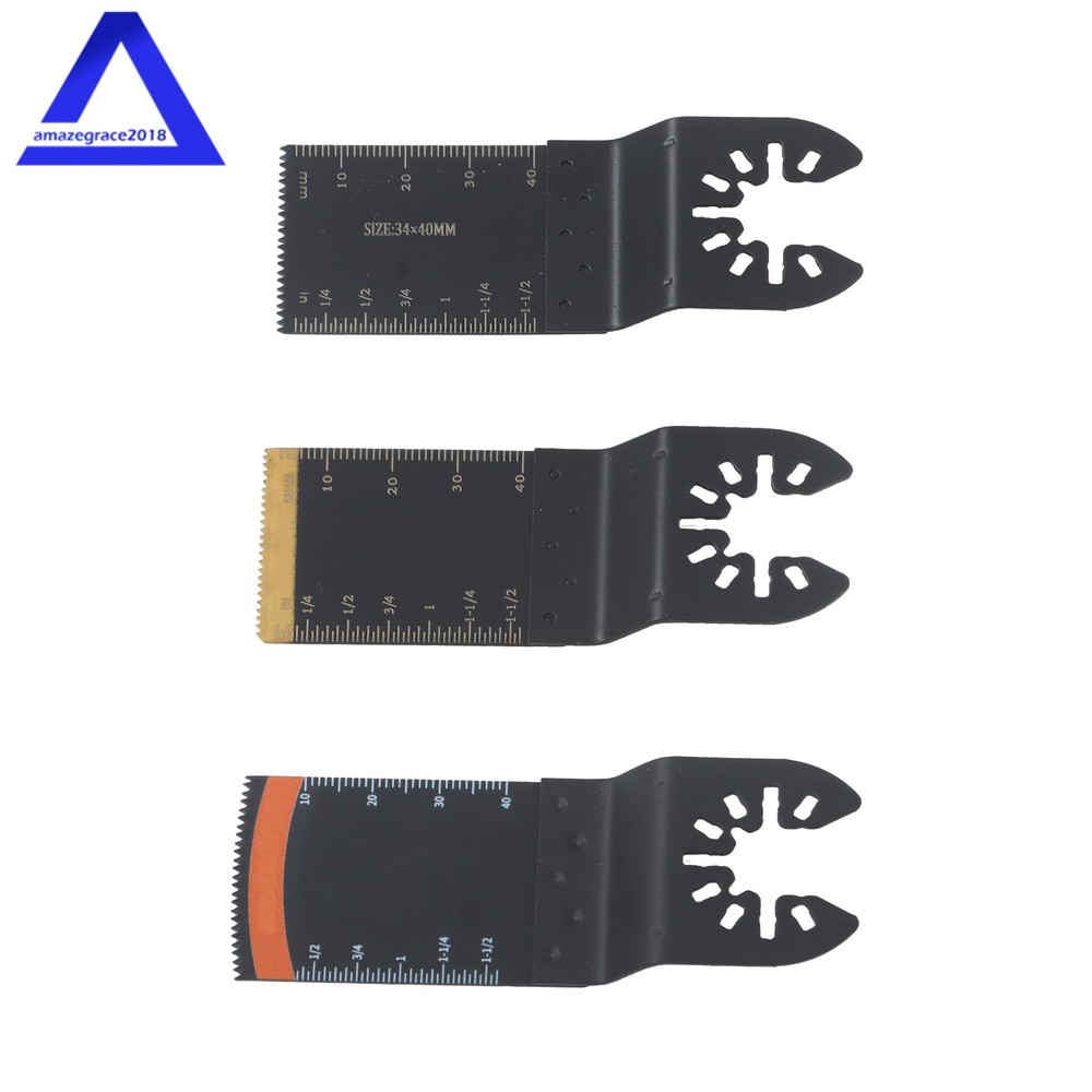 Oscillating Saw Blades 64PCS Professional Universal Titanium Multitool Blades