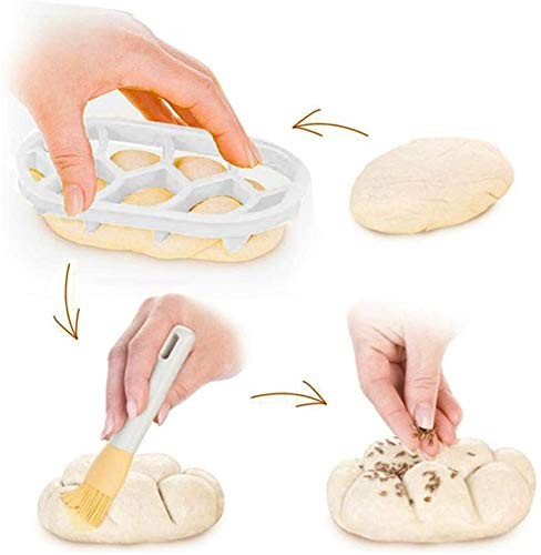 Kaiser Bread Roll, kaiser roll stamp,German Style 3 cups