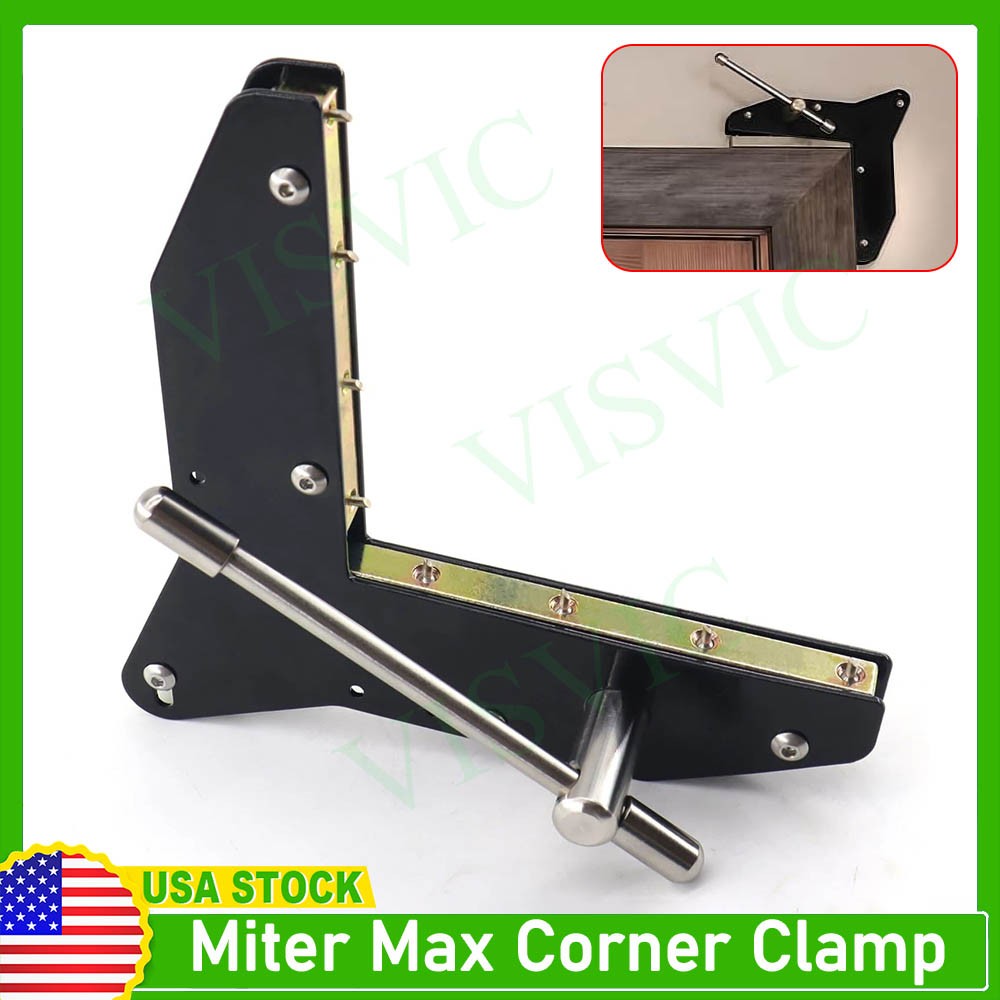 Miter Max Corner Clamp for Woodworking Making Window Door Casing