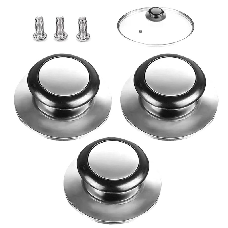 2Pieces Multipurpose Lid Handle Knobs for Replacements in Kitchens Supplies