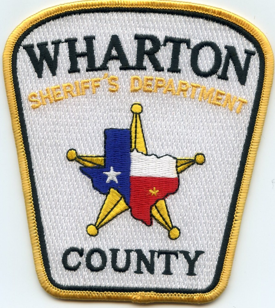 WHARTON COUNTY TEXAS TX SHERIFF POLICE PATCH