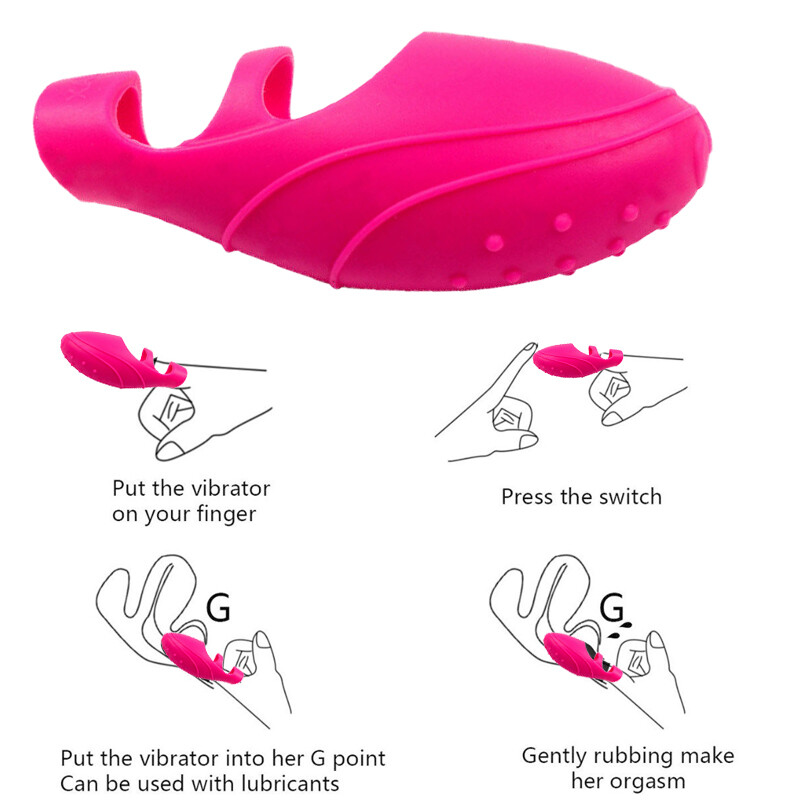 Adult-Toy-Finger-Banger-Stimulator-Clitoris-G Spot-Vibrator-Dildo-Massager-Women
