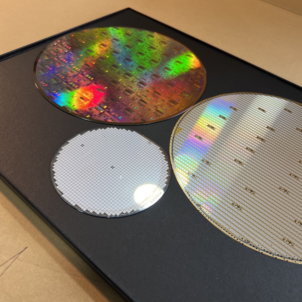 8” Silicon Pattern Wafer IntegratedCircuits Art 8”,8”,4”SemiconductorFrame12x16”