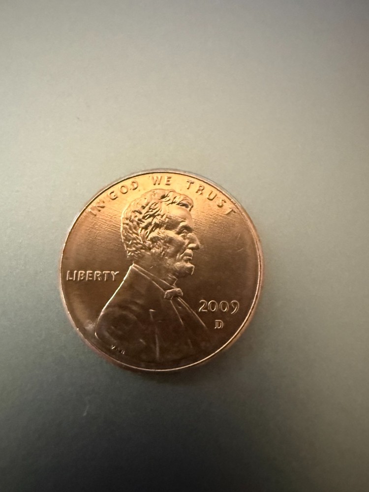 2009 Lincoln Red Shield Cent • Uncirculated • Crisp Red Glow