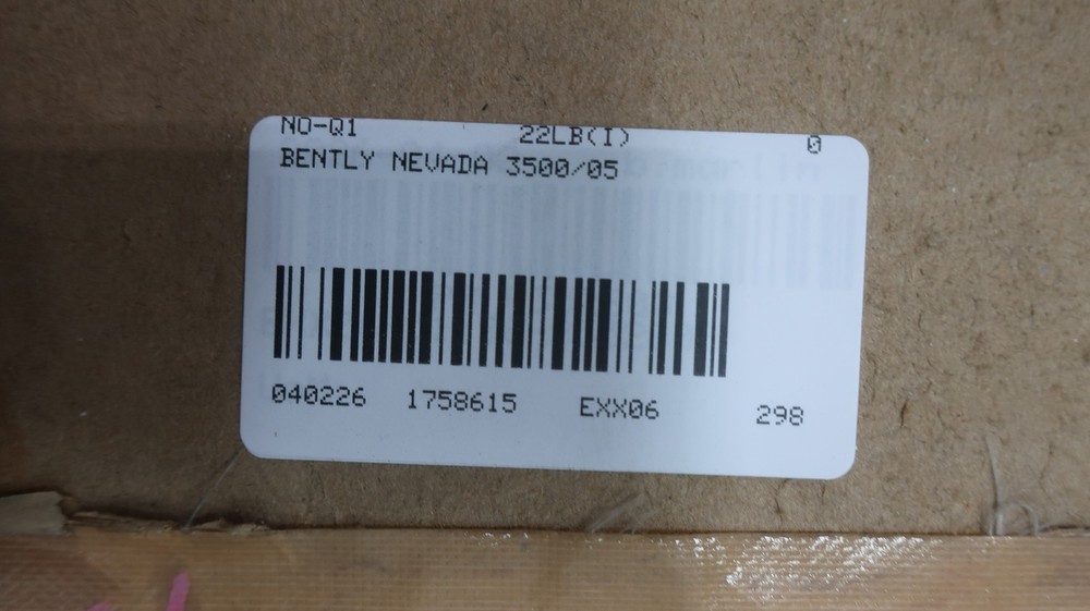 Bently Nevada 3500/05-01-02-01-00-00 Chassis Module