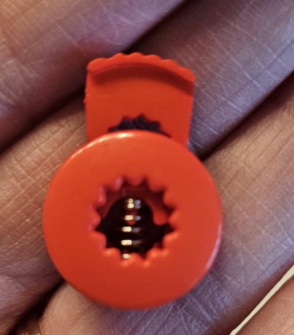 Cable Locks Circular Needle Cord Stops Single-Hole Toggle Fasteners for Knitting