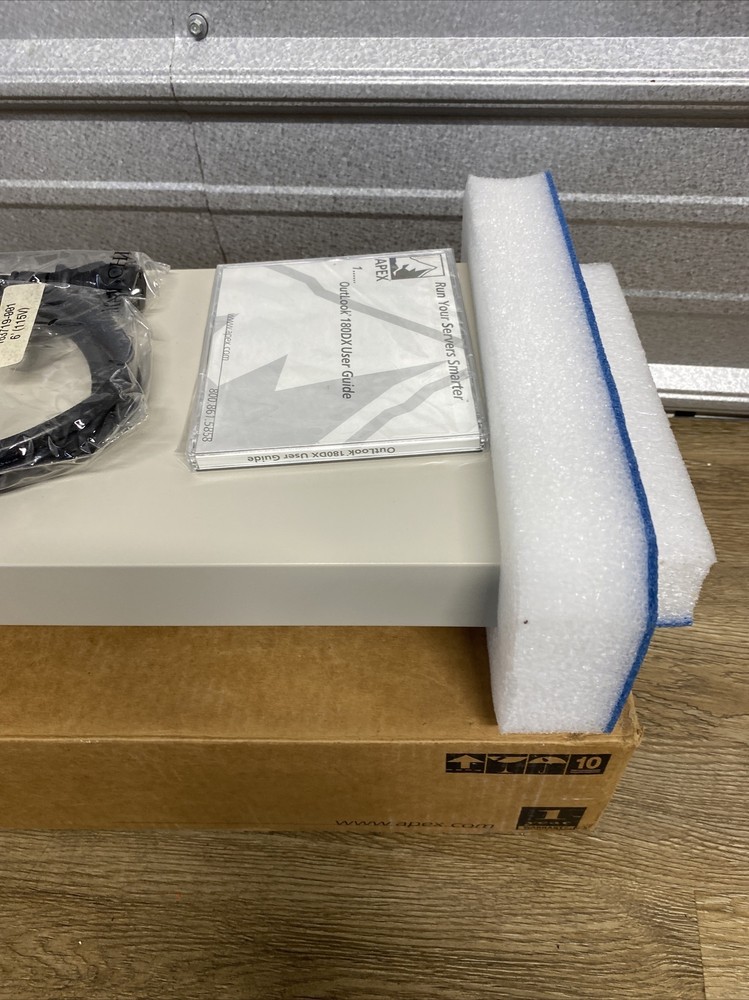 APEX Inc Outlook Model 180DX 8 Port KVM Switch Stackable