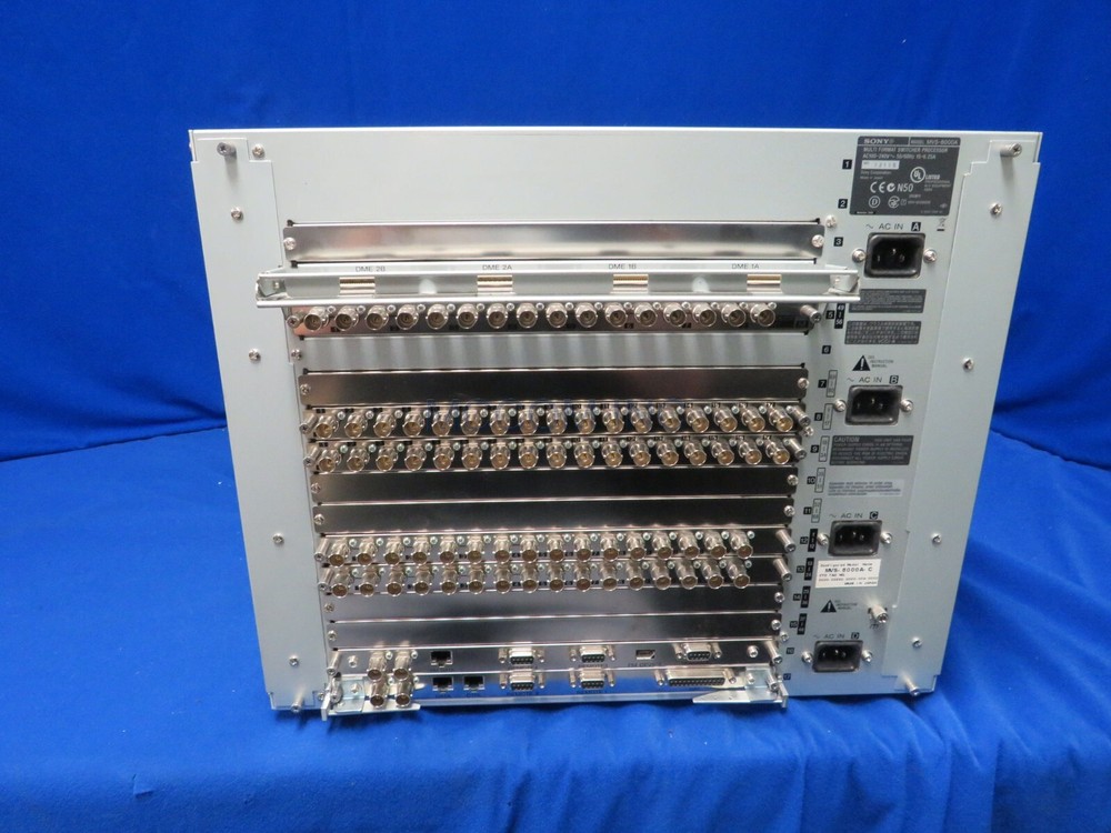 Sony MVS-8000A Multi-Format Switcher Processor Frame Only READ AD