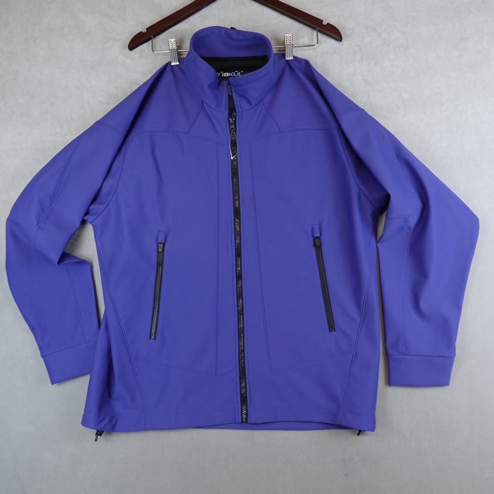 New IBKUL Jacket Magic Shield Medium Full Zip Golf Activewear Breathable