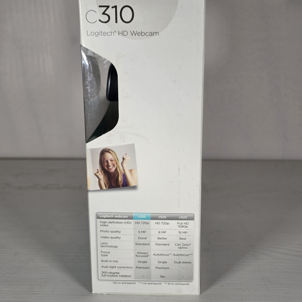 LOGITECH ~ c310 Logitech HD Webcam NEW In BOX Sealed