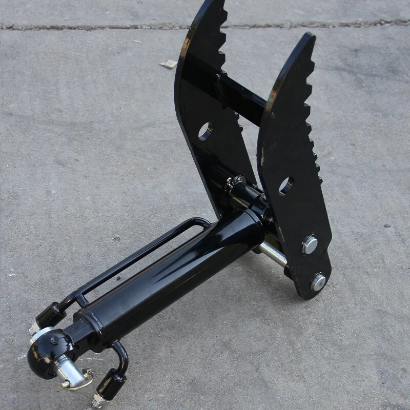 For 1–1.5 Ton Mini Excavators Hydraulic Thumb Clip Clamp Attachment Small Digger