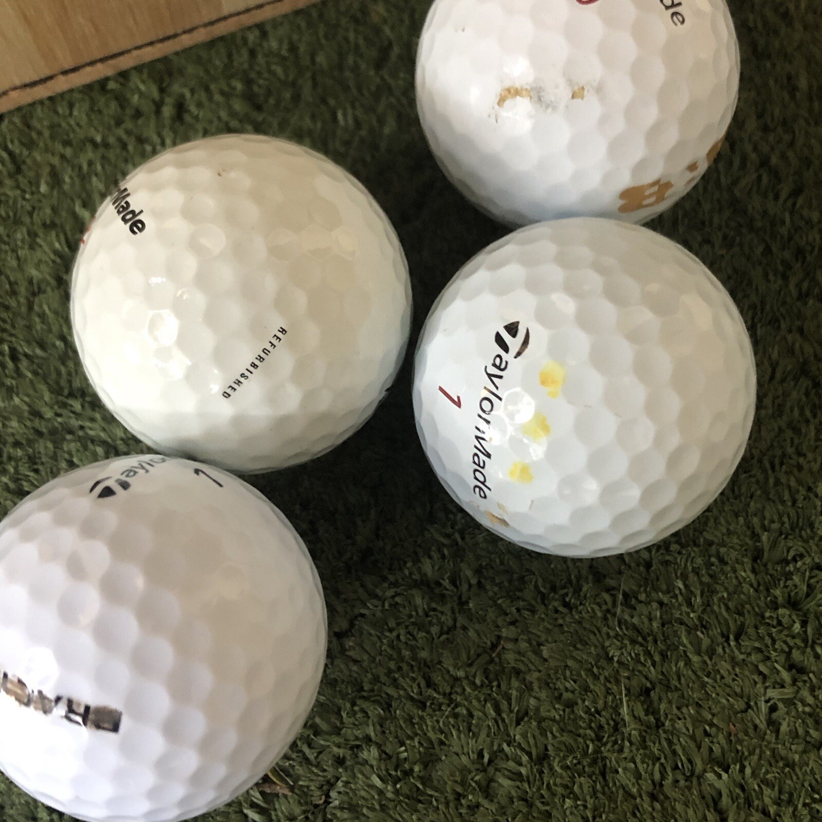 50 Taylormade Assorted Mixed Used Golf Balls AAA (3A) Free Shipping