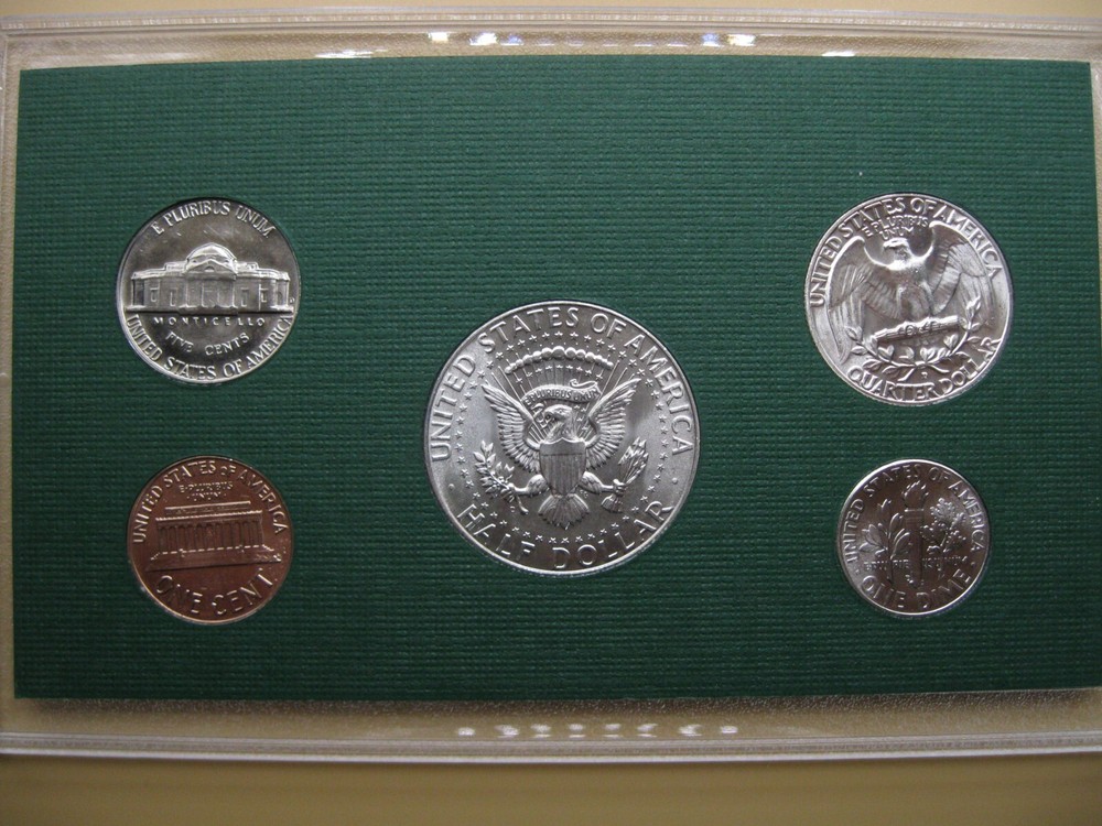 1964 D US Silver Mint Set Brilliant Uncirculated!