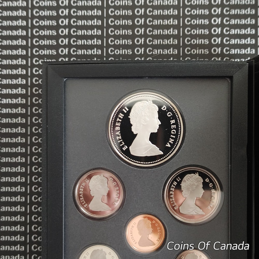 1986 Canada 7 Coin Proof Set - With Special Edition Silver Dollar #coinsofcanada