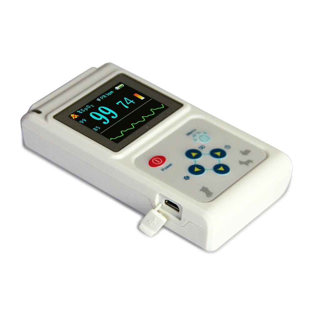 CONTEC Veterinary Handheld Pulse tester pulse oxygen saturation SPO2 CMS60D-Vet