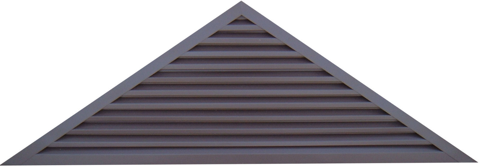 Gable Vent Triangle 4/12 Pitch, 72" Base, 12" h