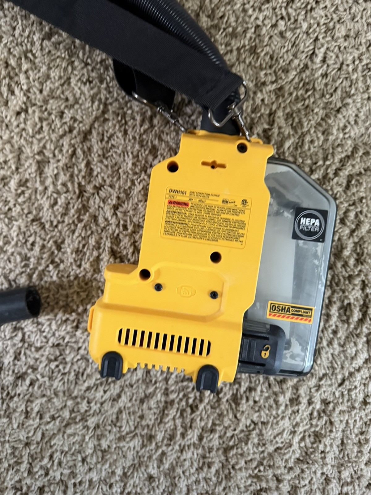 DeWalt DWH161B 20V MAX Brushless Universal Dust Extractor (Tool Only)